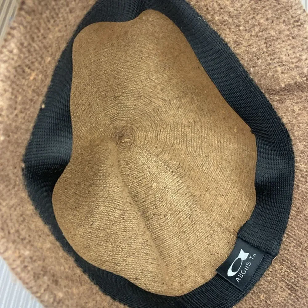 Wool blend bucket hat by August